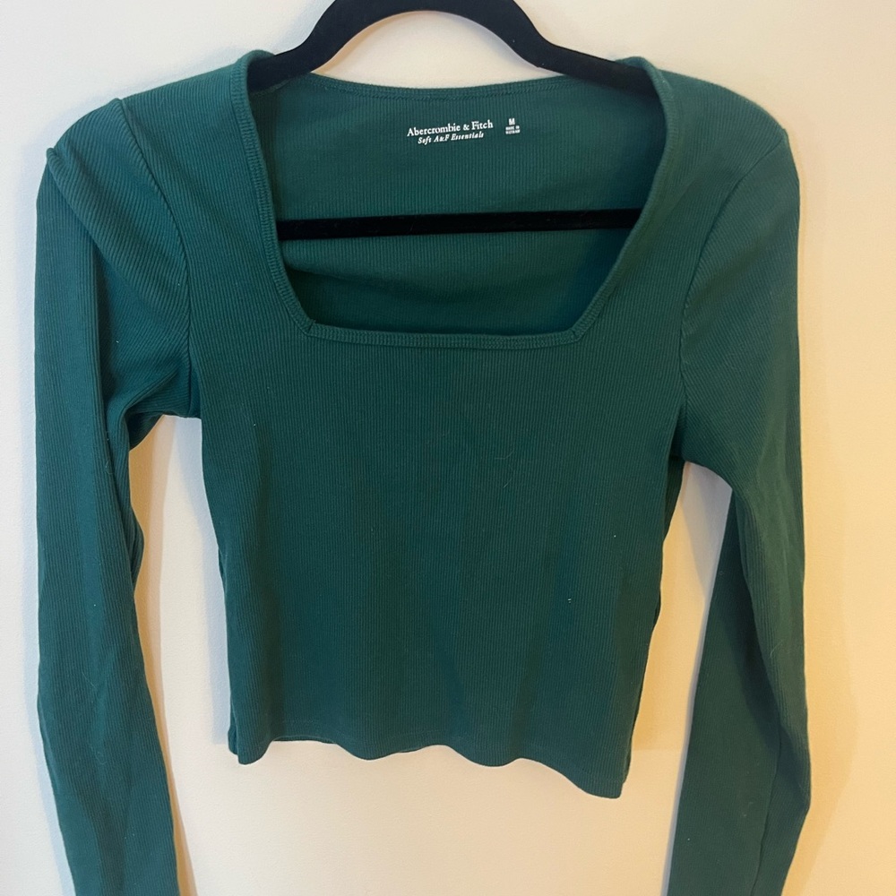 Abercrombie & Fitch Green Women's Top